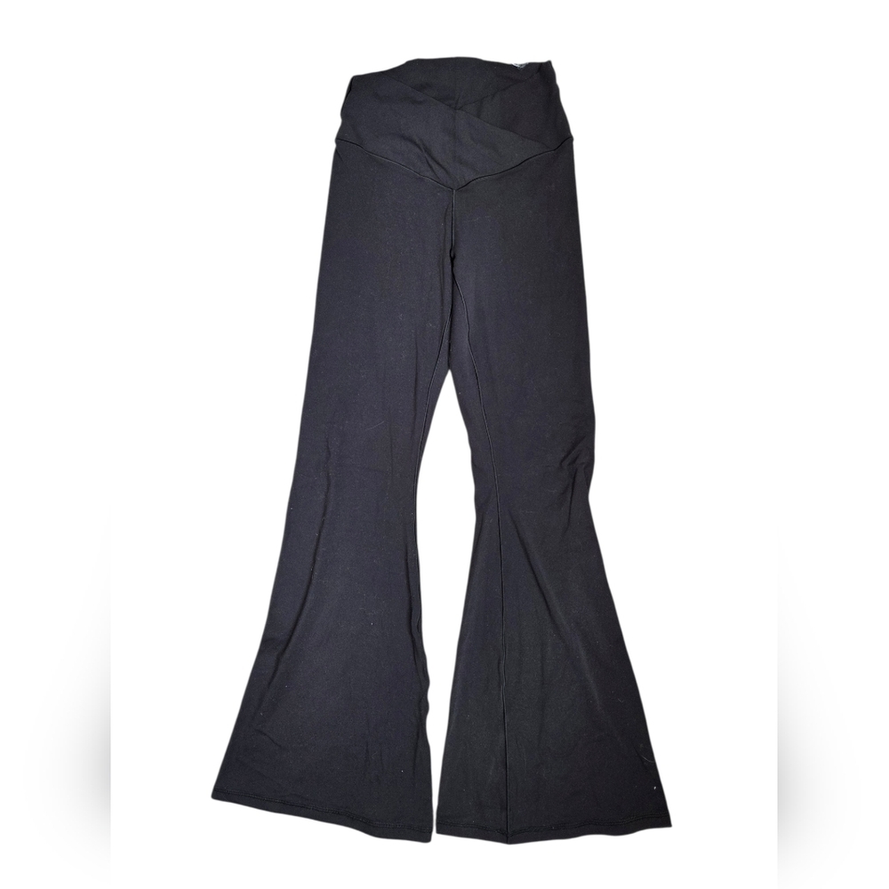 Offline by Aerie Flare Hi-Rise Yoga Stretch Pants Black Navy Bundle of 2 Size M - Picture 2 of 6